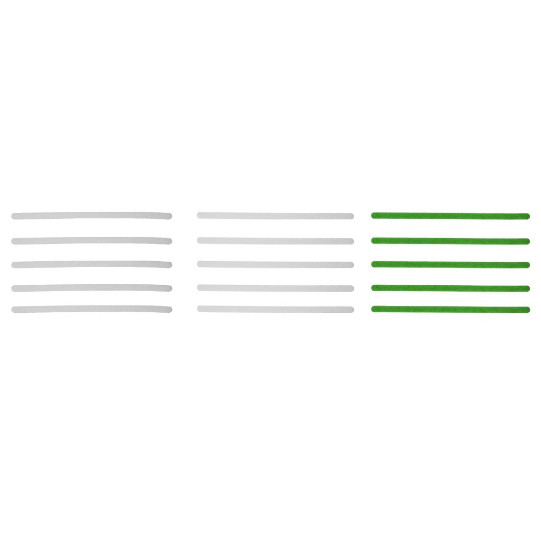 XERO Ultra Light Brush Scrubby Replacements Full Set View