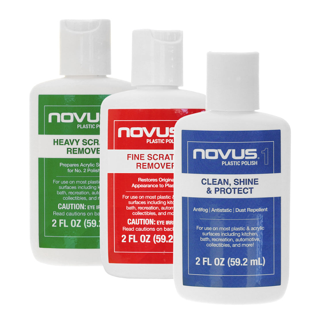 Novus Plastic Polish Kit 2 oz Kit View