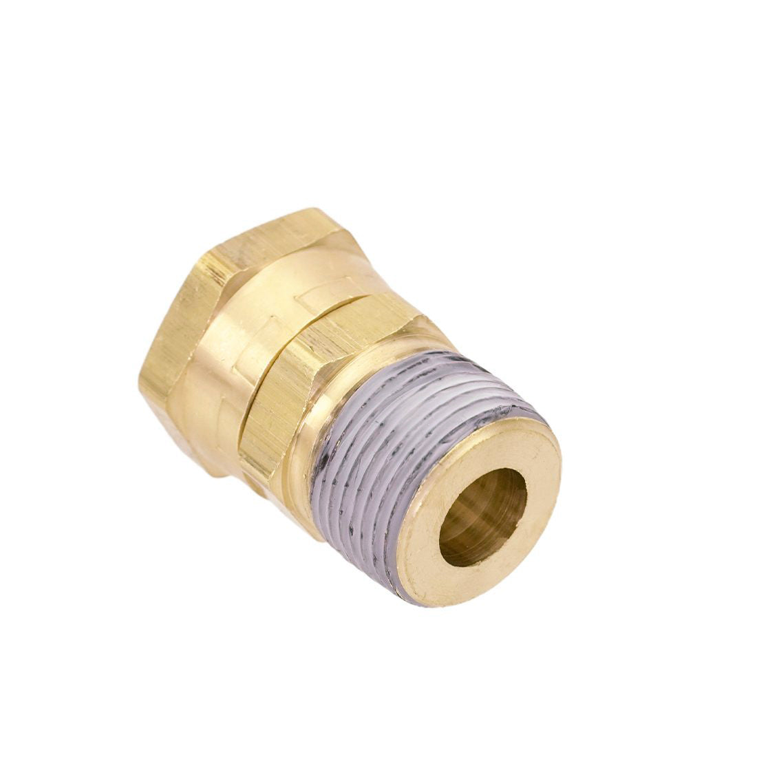 XERO Pure Garden Hose to Female Swivel Adapter - 3/4 Inch Bottom Angle View