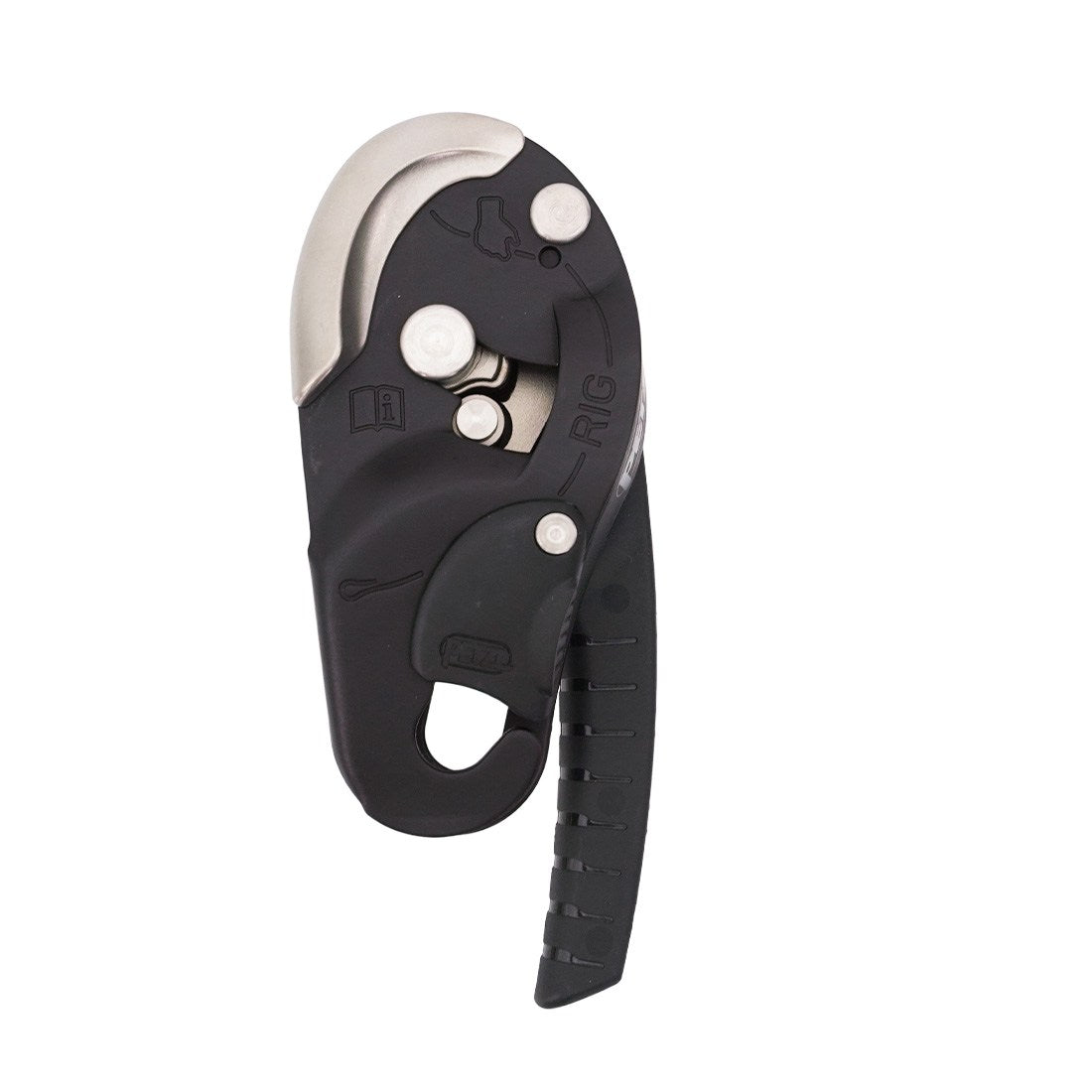 Petzl RIG Descender Black View