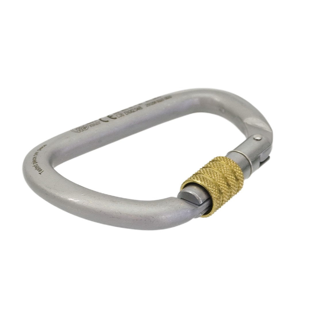Kong X-Large Carbon Screw Sleeve Carabiner Right Angle View