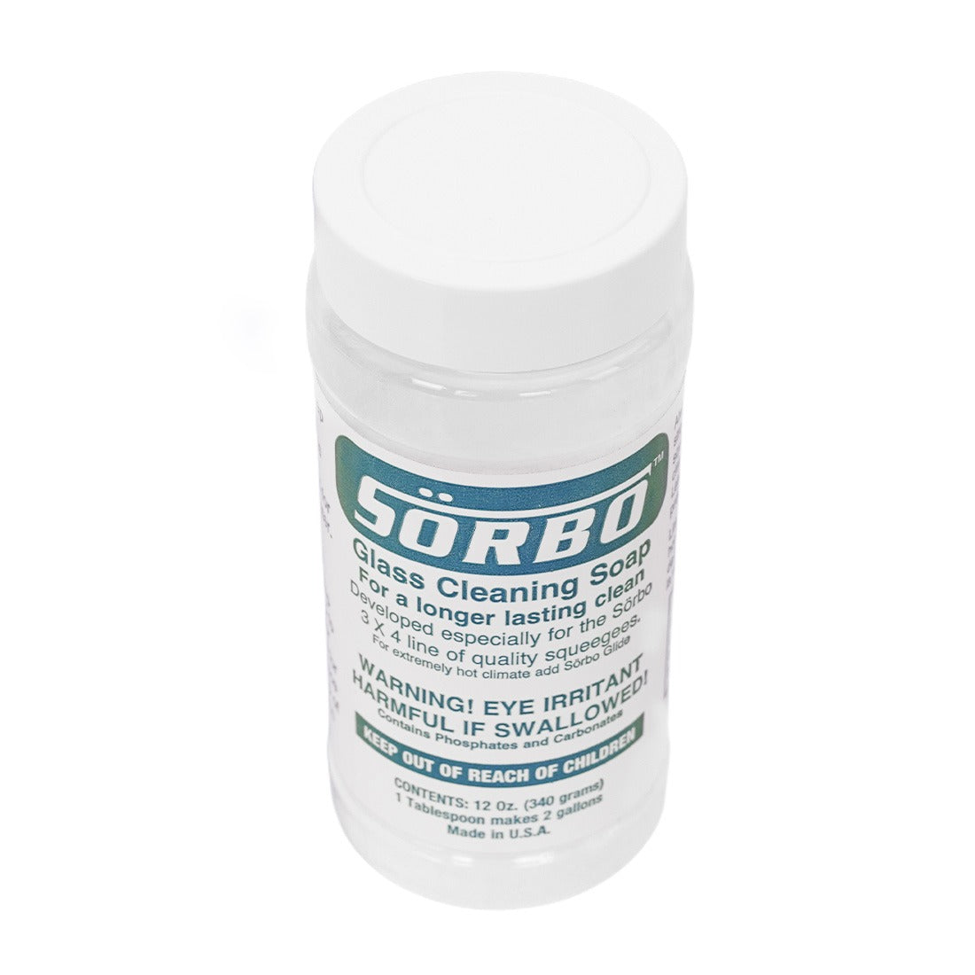 Sörbo Window Cleaning Soap - Powder Top Angle View
