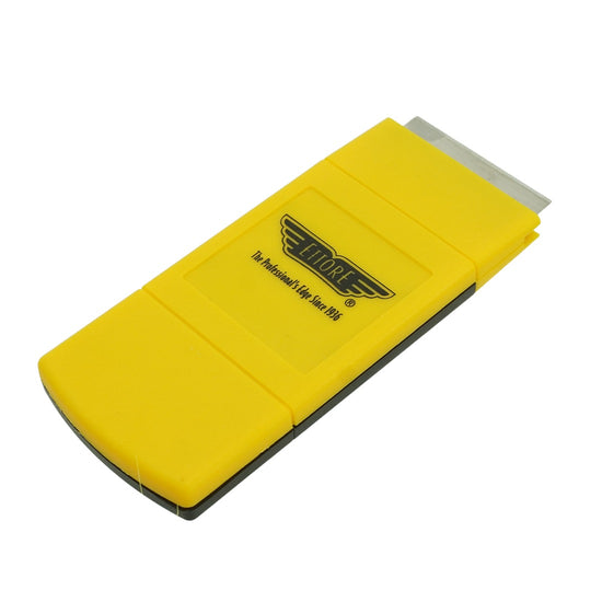Ettore Plastic Pocket Scraper - 1.5 Inch Bottom Angle View
