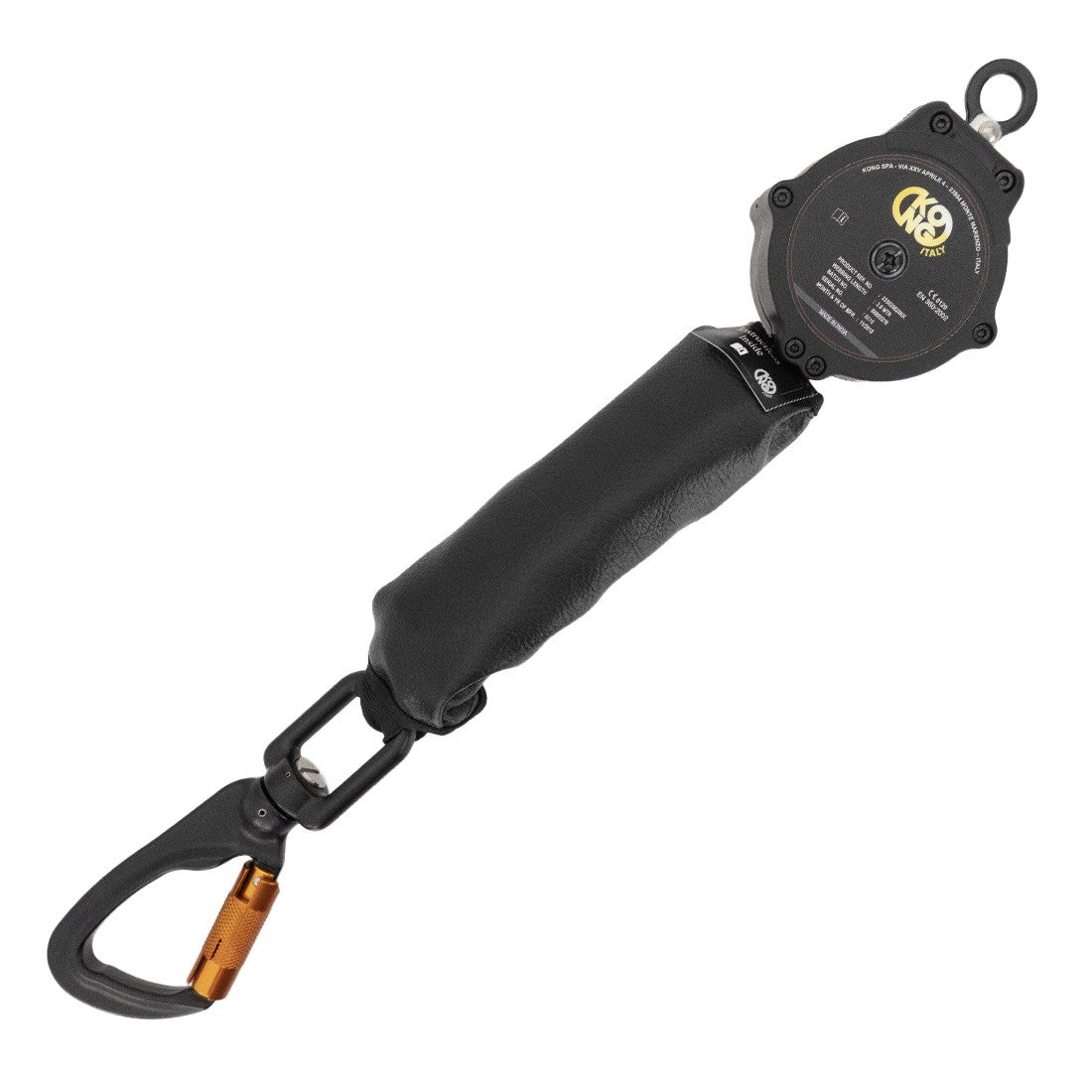 KONG Retractable Fall Arrester - 2 Meter Webbing Back Angle View