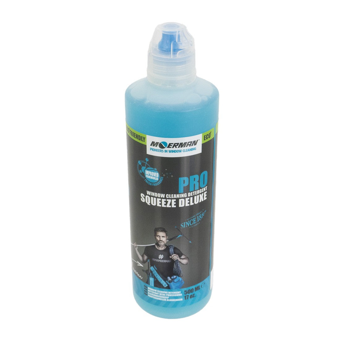 Moerman Squeeze Deluxe Window Cleaning Detergent Top Angle View