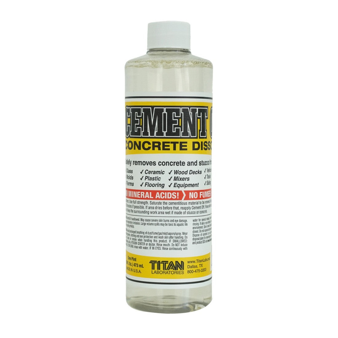 BEST TEST ACID FREE RUBBER CEMENT 160Z CAN - 089665001416