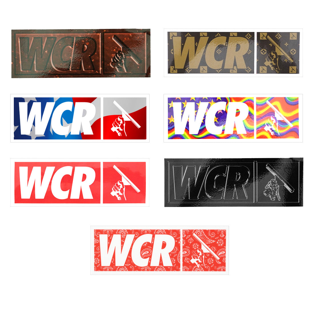 WCR Stickers Sticker Pack View