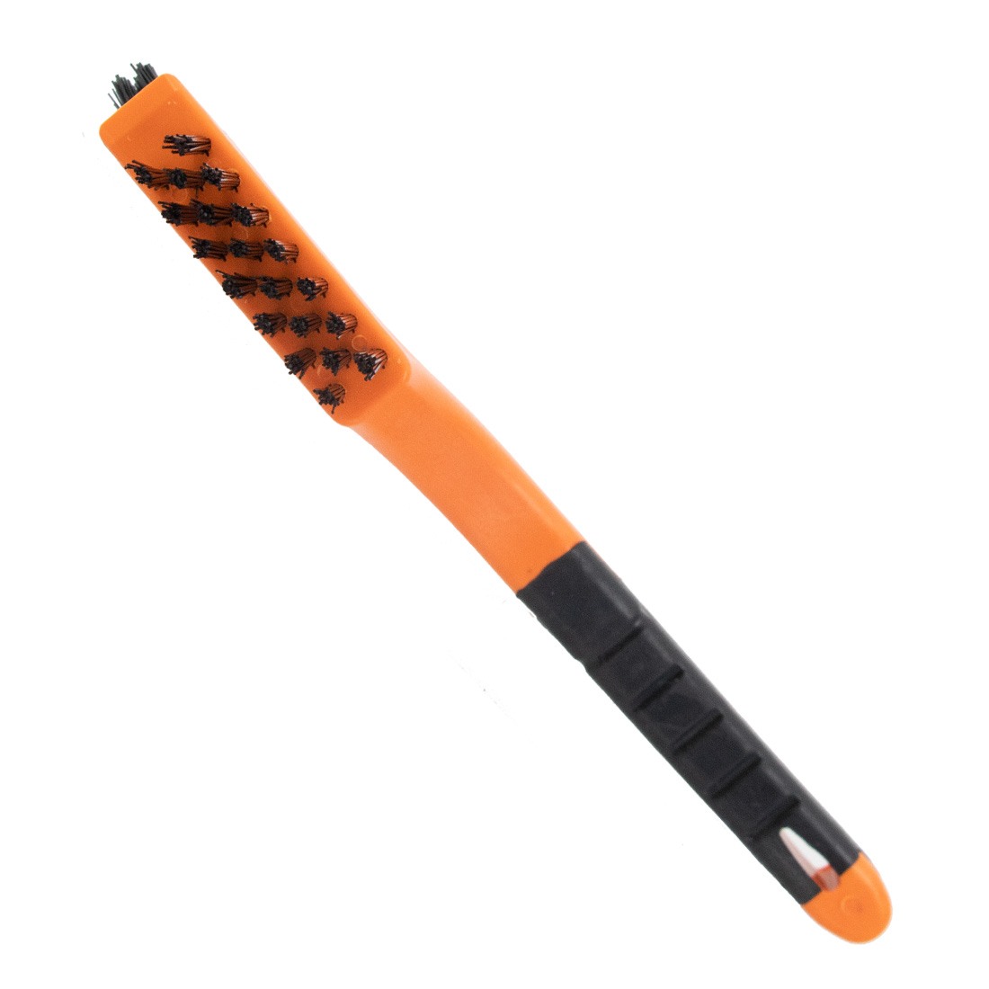 Maykker Track Brush - 3 Pack - Tilted Left Bottom View