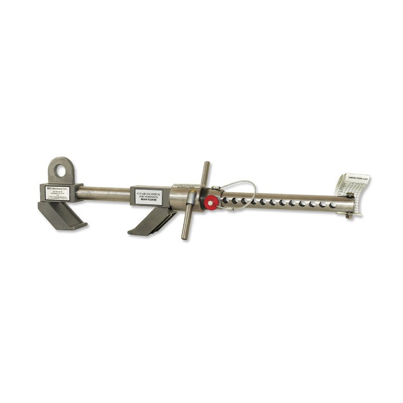 Gemtor Vertical Quick Fix I-Beam Anchor - Front View