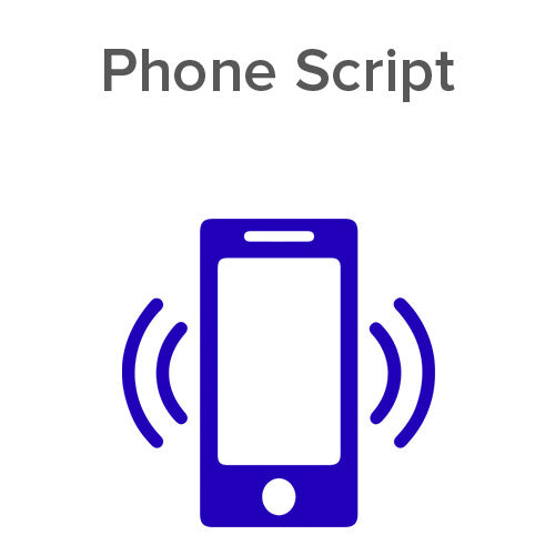 Sample Phone Scripts Alternate Icon