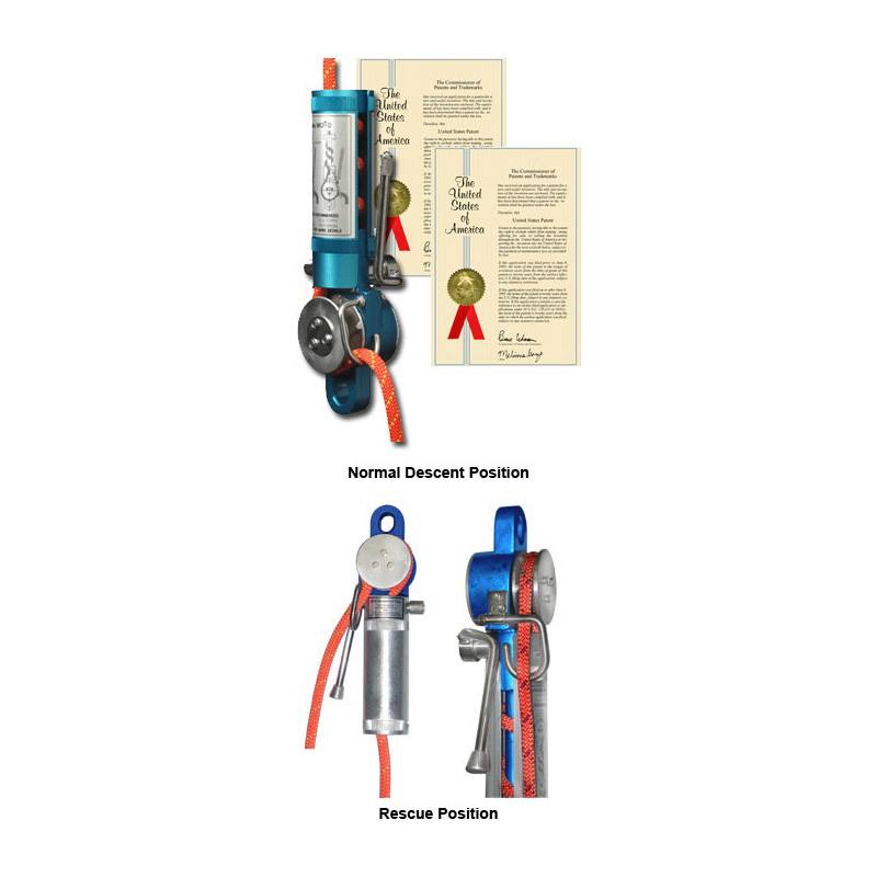 MIO Cylinder Descender - Automatic Overspeed Control Mechanism - Full View