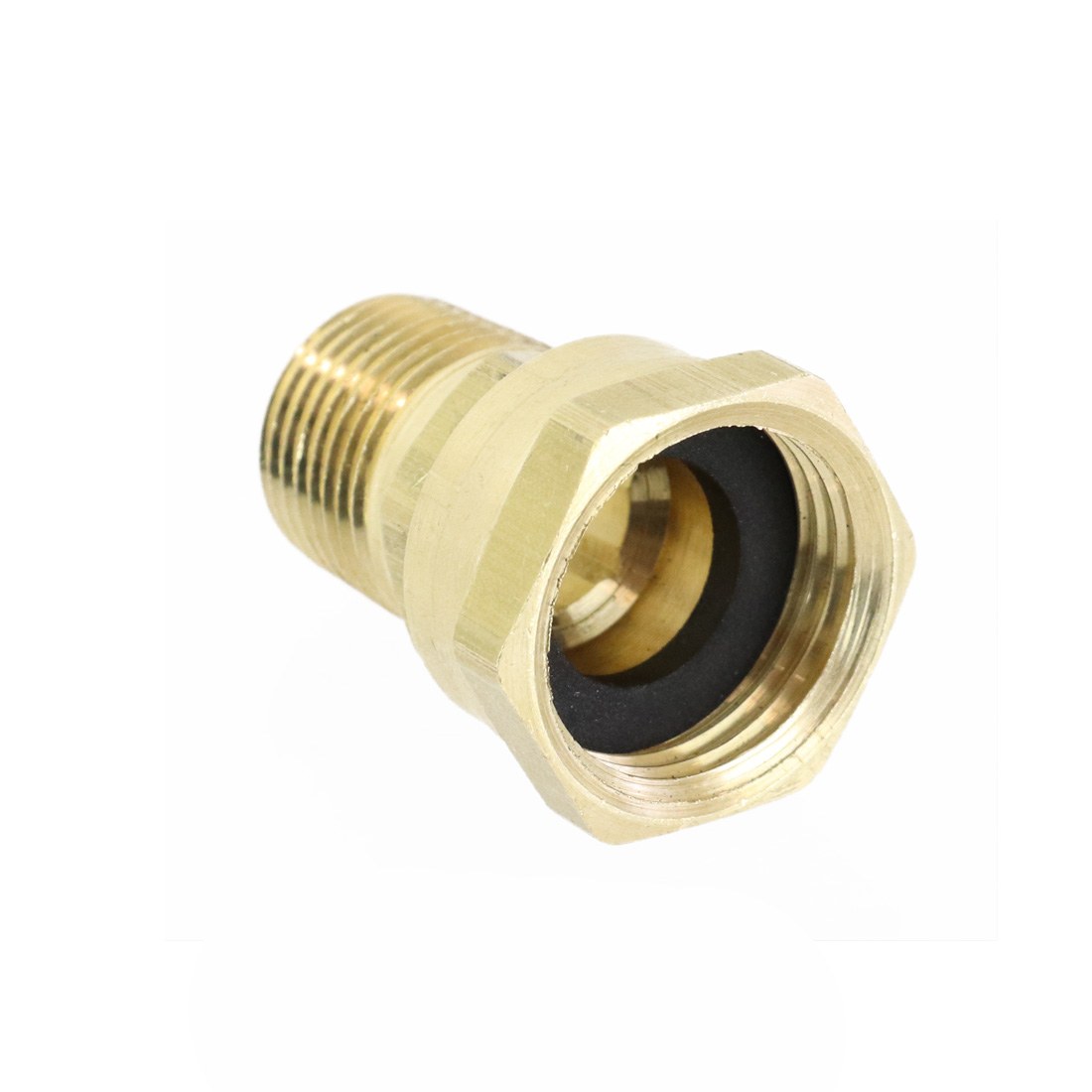 XERO Garden Hose to NPTF Adapter - 1/2 Inch Bottom View