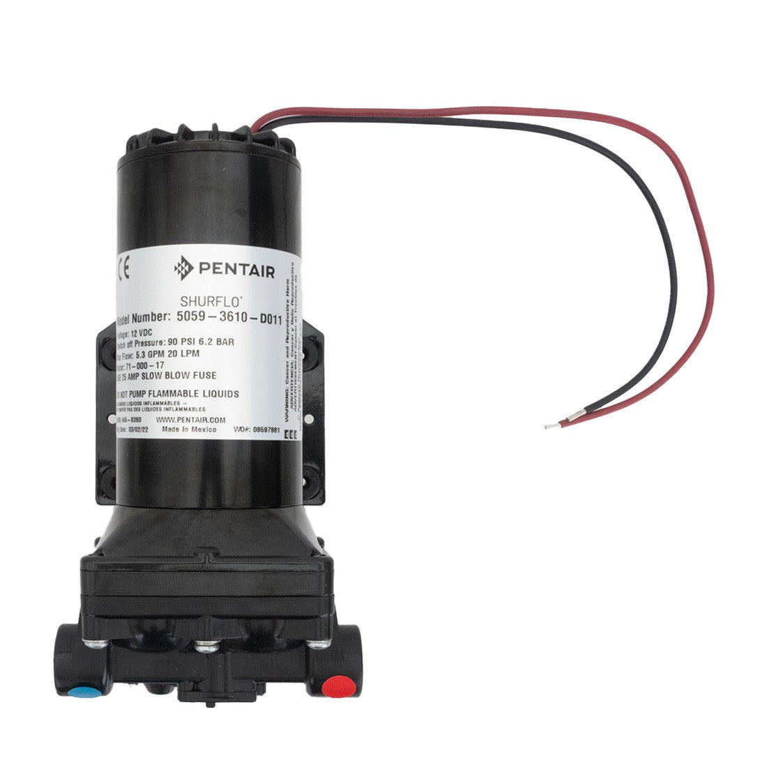 XERO 12V Booster Pump Full View