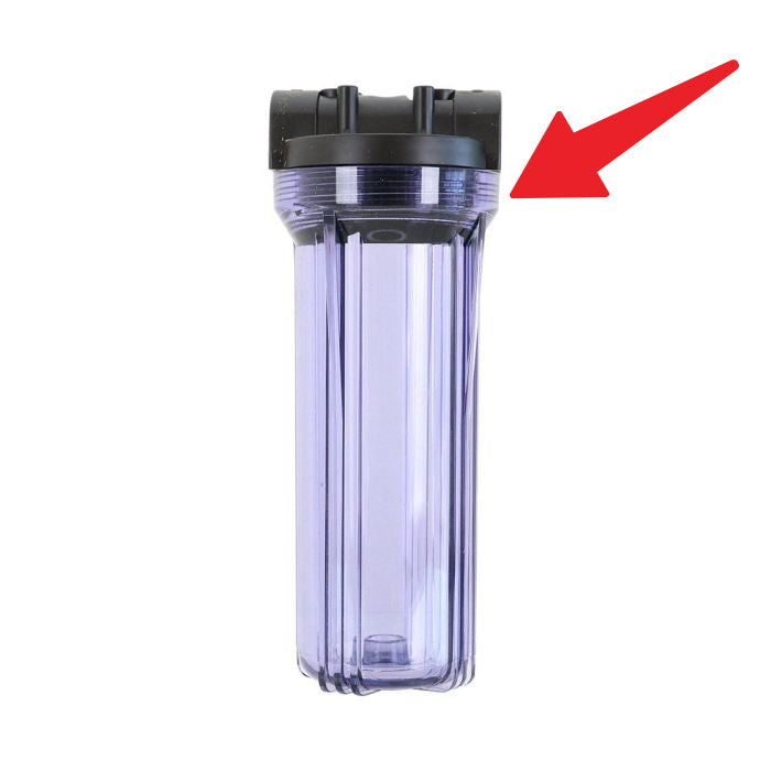 XERO Pre-Filter Housing O-Ring inside XERO Pure Replacement Pre-Filter Housing