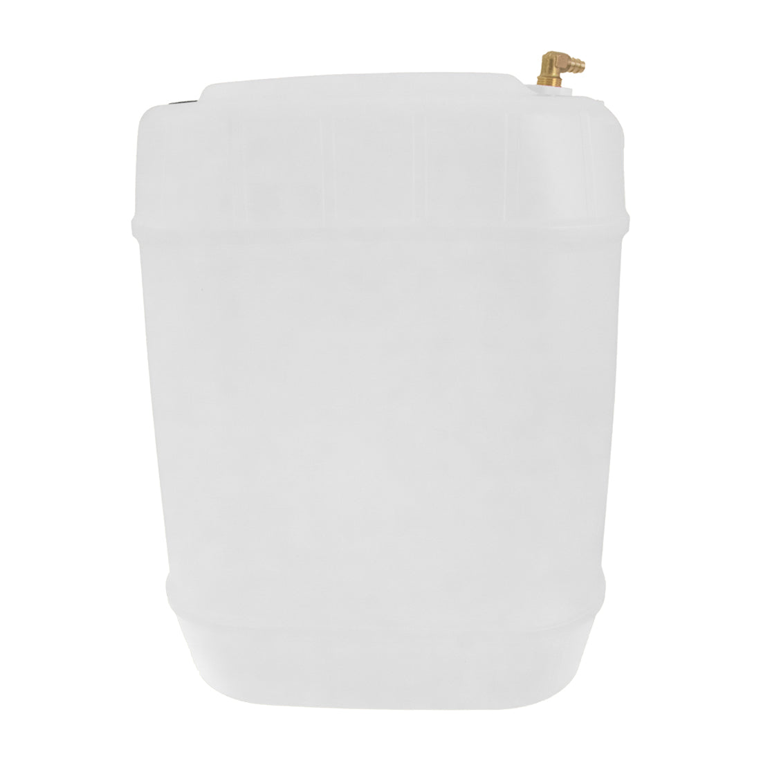 6 Gallon Plastic Bucket, Open Head - White