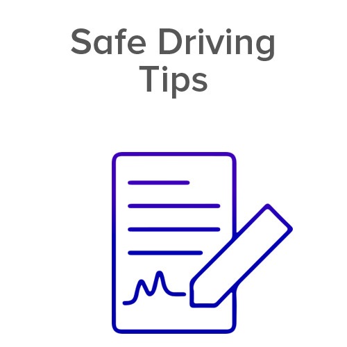 Safe Driving Tips Icon
