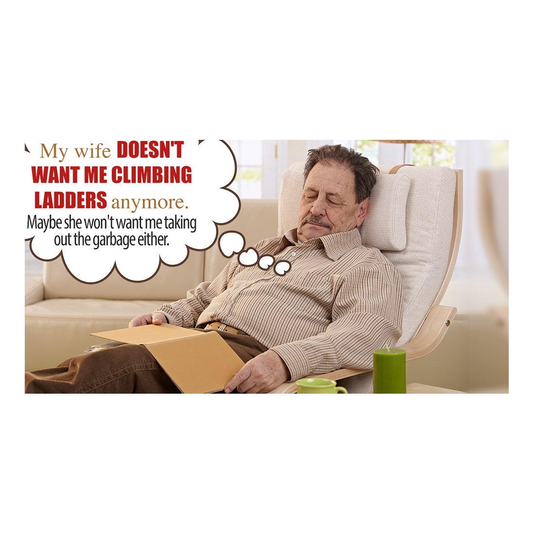 Stay Off The Ladder Facebook Ad