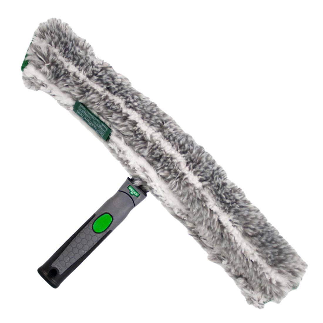 Unger 10 in. Microfiber Window Squeegee/Scrubber