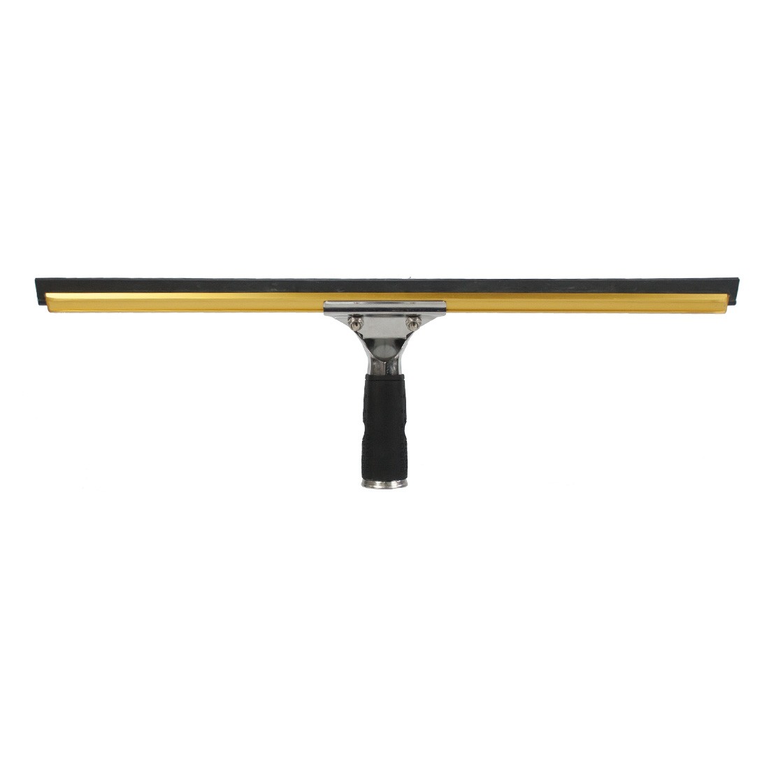 Ettore Complete Stainless Steel with Rubber Grip Super Squeegee Back View
