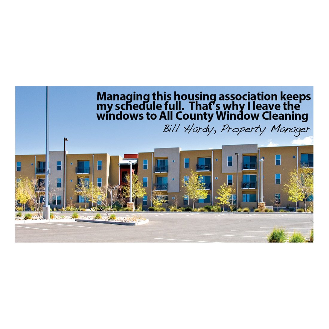 Housing Association Manager Design Suite - Facebook Ad View