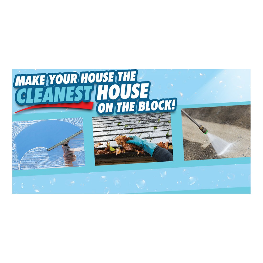 Cleanest On The Block Photo Strip Version 2 Facebook Ad