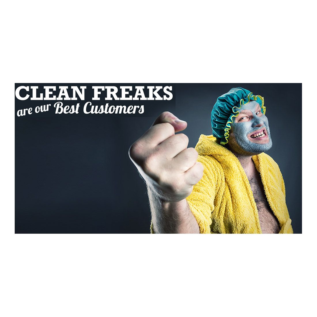 Male Clean Freaks Facebook Ad