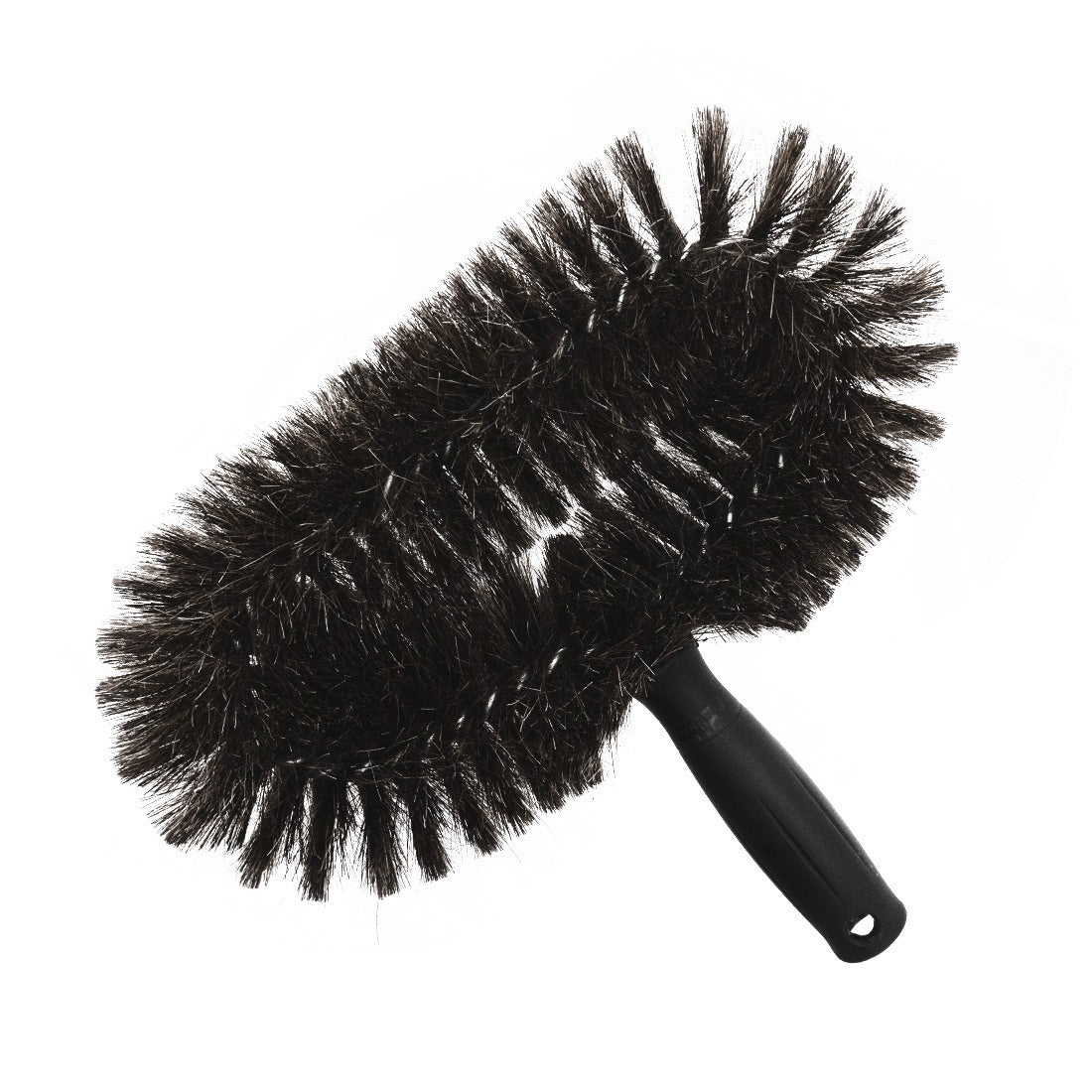 Unger StarDuster Pipe Brush Duster, 11-in, Black Handle - Curved