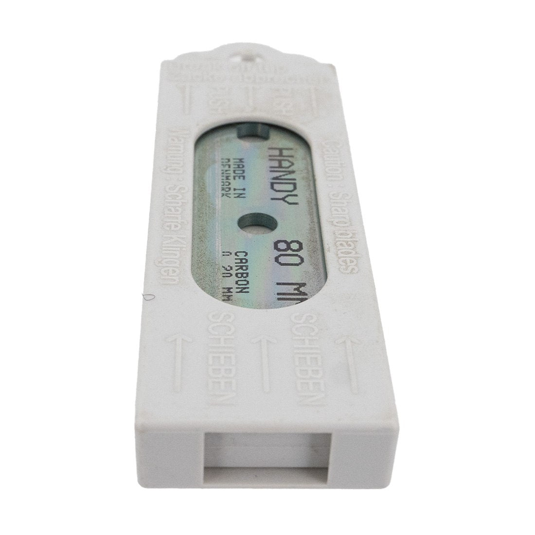 Triumph 10 Pack Handy Blades - 3 Inch Aeriel Left Side Oblique View