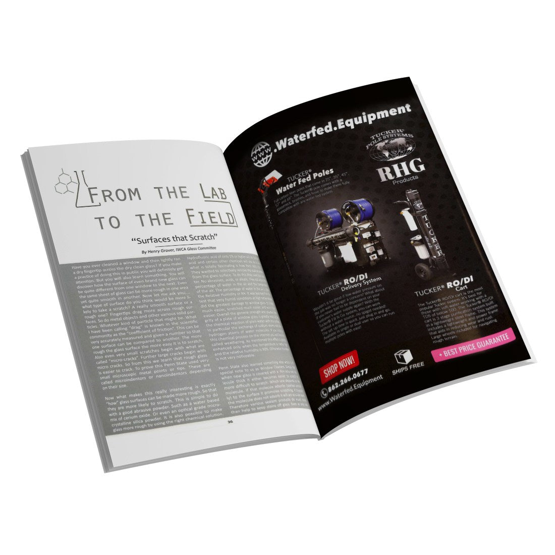 AWC Magazine - Issue 192 Oblique Left View