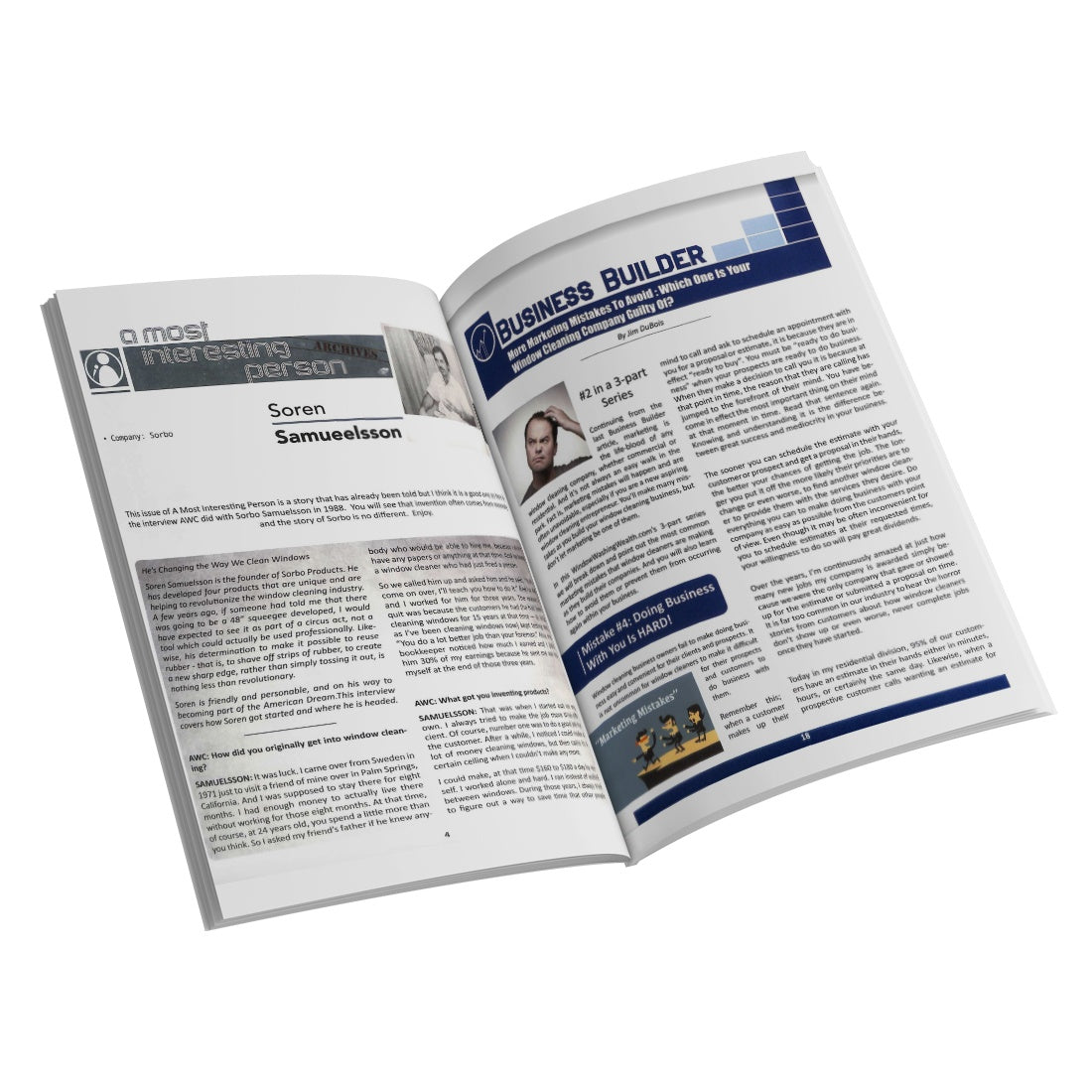 AWC Magazine - Issue 194 Oblique Left View