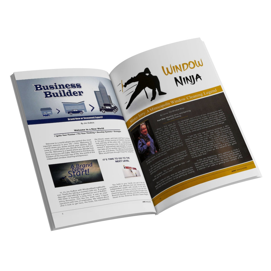 AWC Magazine - Issue 208 Window Ninja Oblique Left View