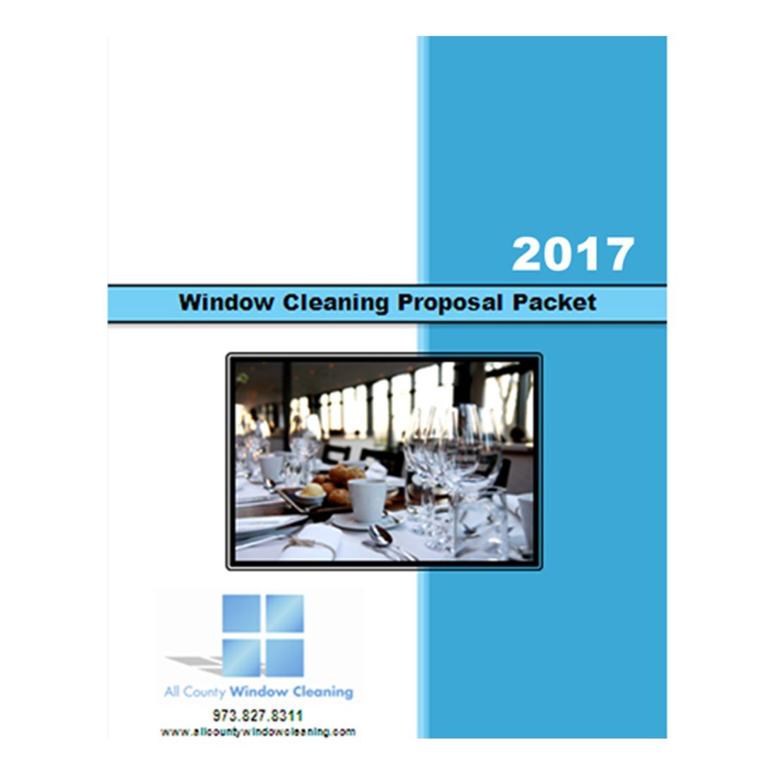 Banquet Hall Proposal Packet Front View