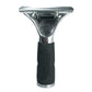 Ettore Quick Release Stainless Steel with Rubber Grip Squeegee Handle Clip Released Upright Front View