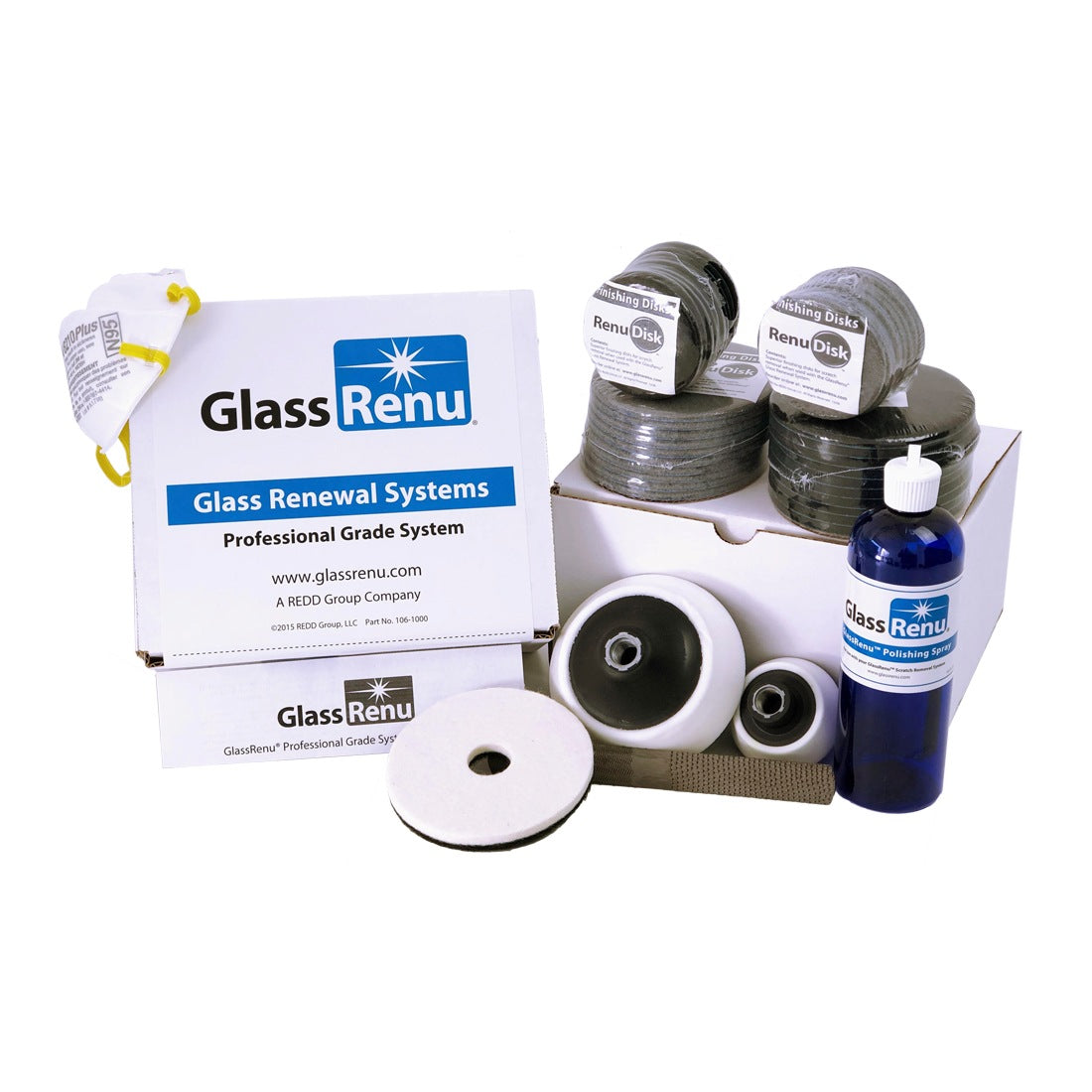 Professional Glass Scratch Removal and Polishing Kits