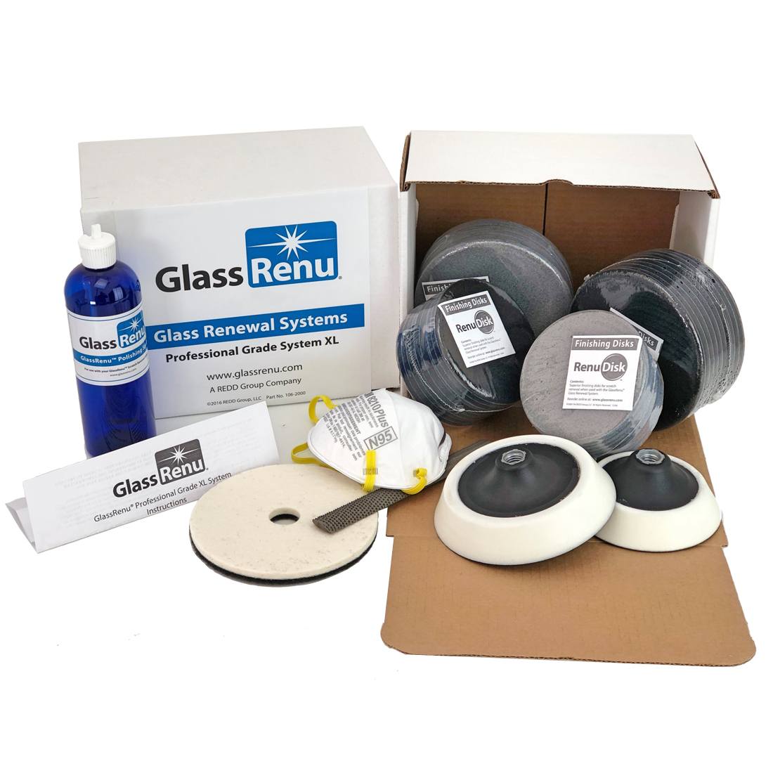 Glass Restoration Kit for polishing & removing minor damage