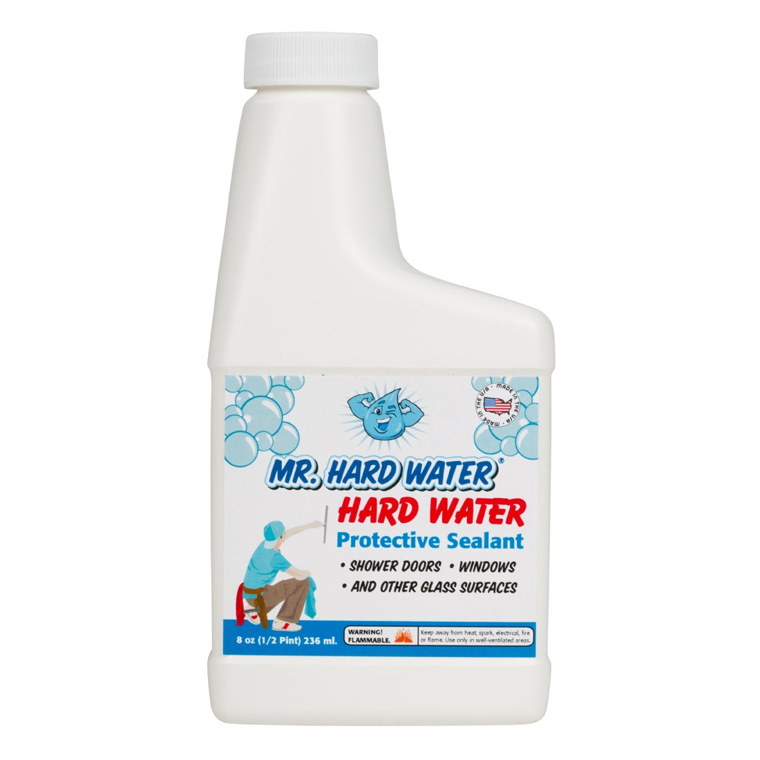 Giant Lion Hard Off+ Hard Water Stain and Spot Remover for Bathroom, Shower  Doors, Glass, Tile and Metal 16oz