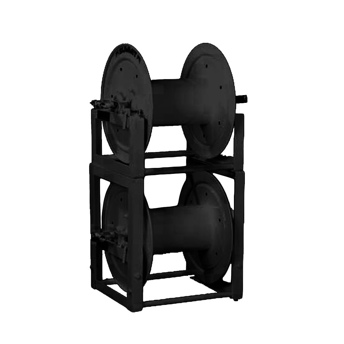 Summit SM Series Hose Reel Stacking Kit - Full Set-Up View