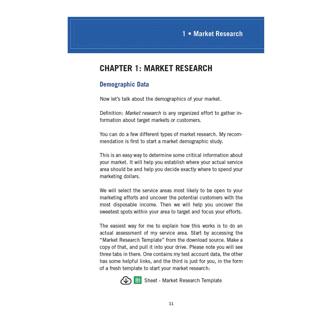 Window Cleaners Marketing Research Guide Chapter 1 Front View