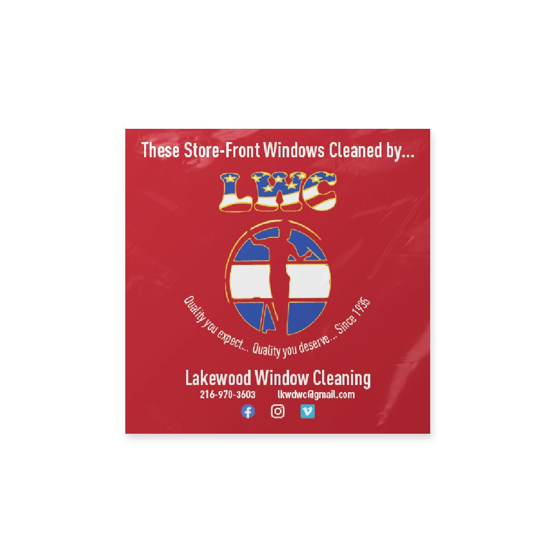 Window Clings Printable Templates WCR WindowCleaner Com