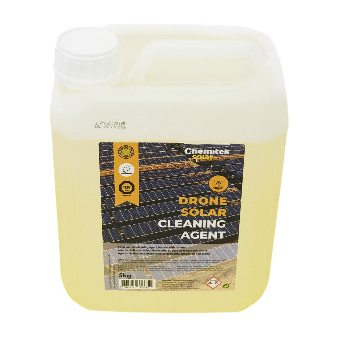 Chemitek Drone Solar Wash Top Angle View