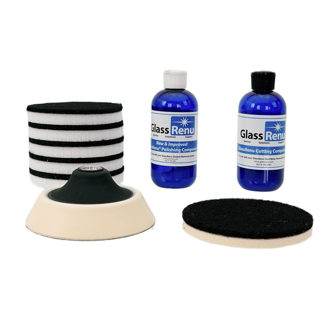 GlassRenu Hard Water Removal System Main View