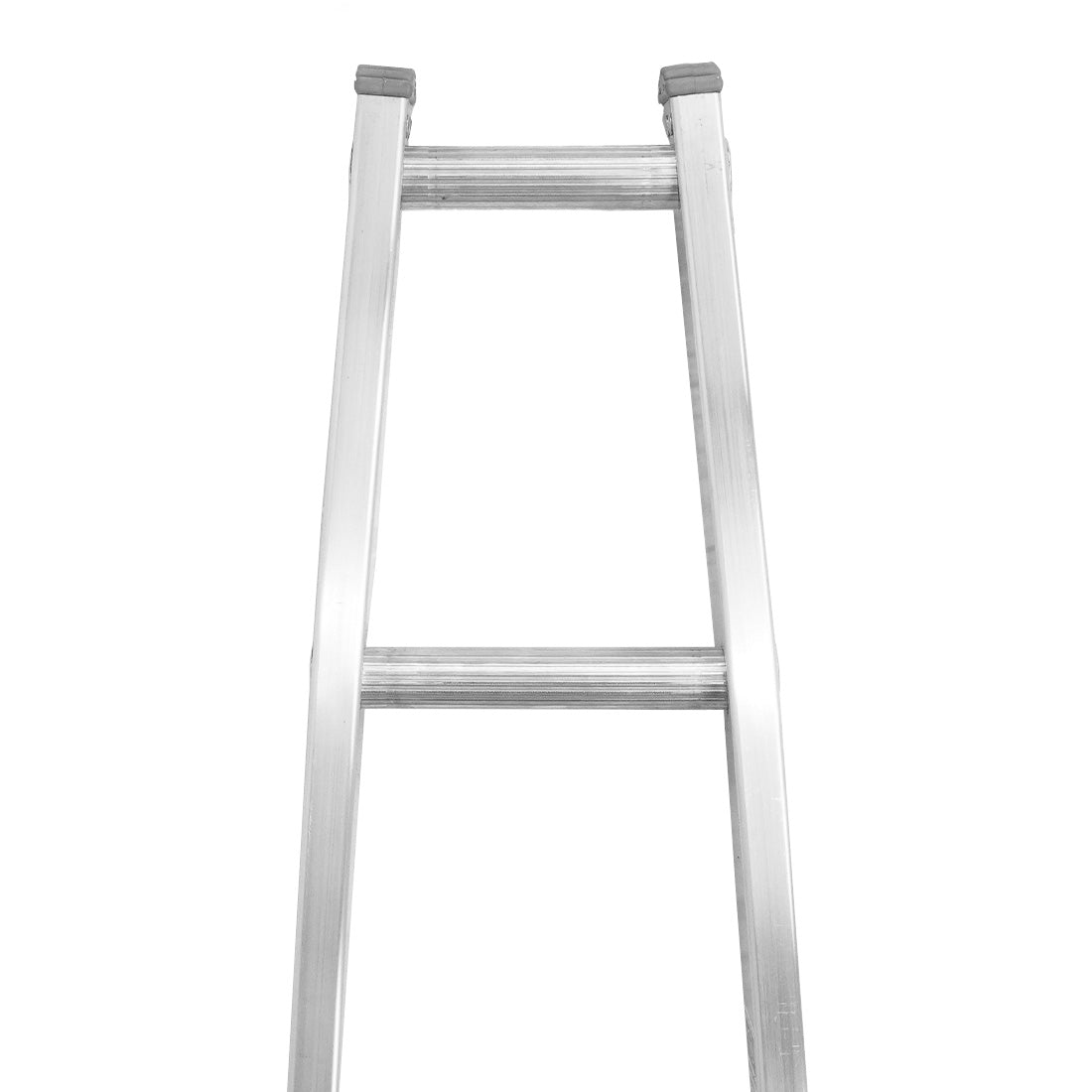 Metallic Ladder Aluminum Open Top Section - 8 Foot Top View