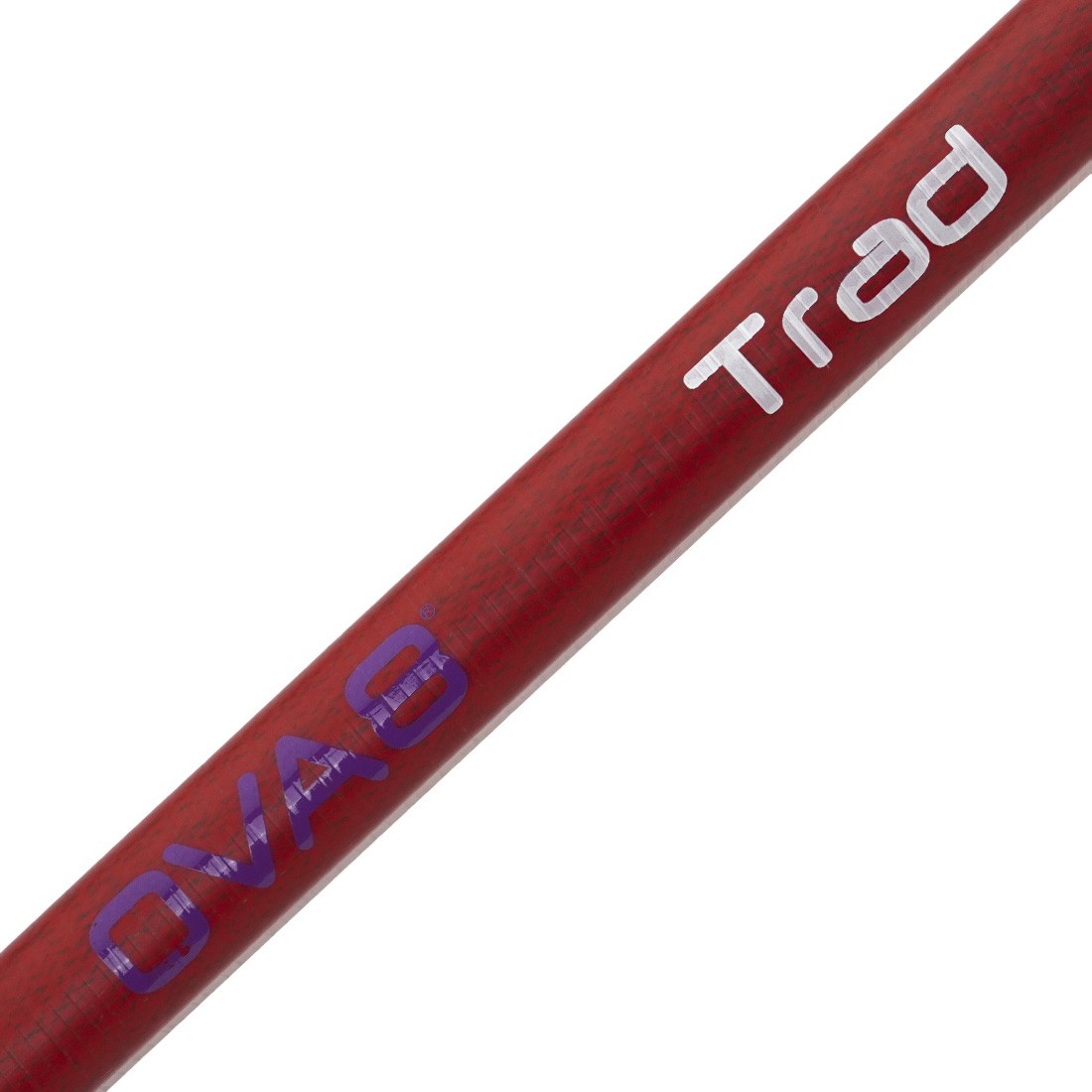 OVA8 Trad Pole 12 Foot Rustic Red Logo View