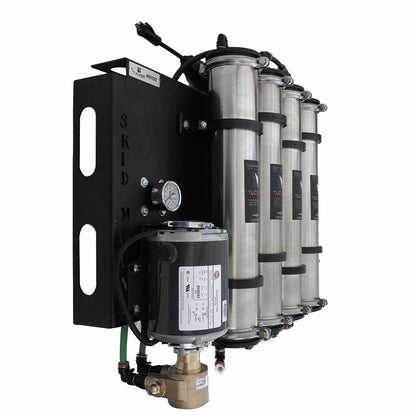 Tucker Skid Mount RO/DI System - 110v Side Andle View