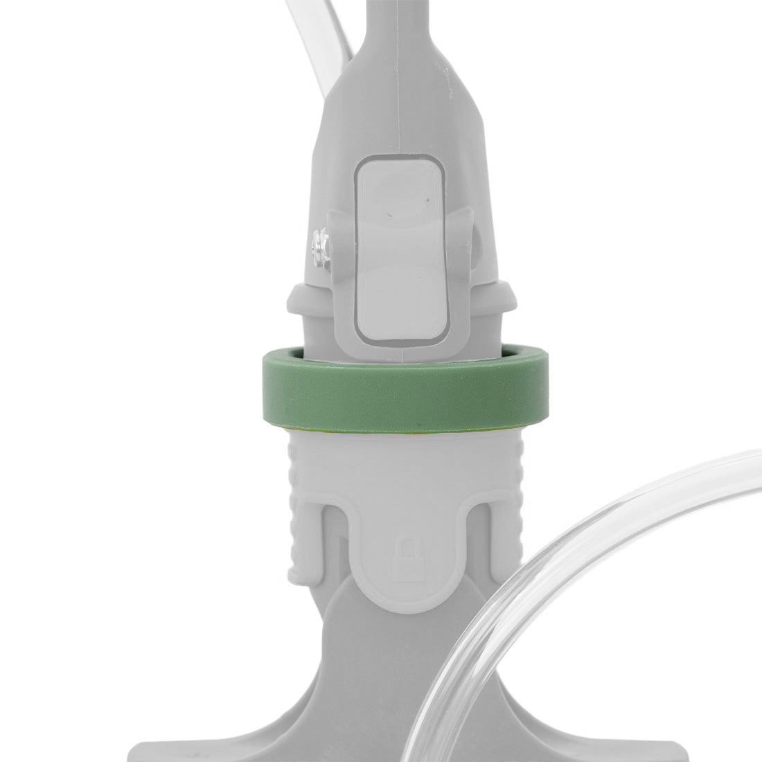 Unger nLITE Brush Swivel Socket Safety Ring Zoomed Brush View