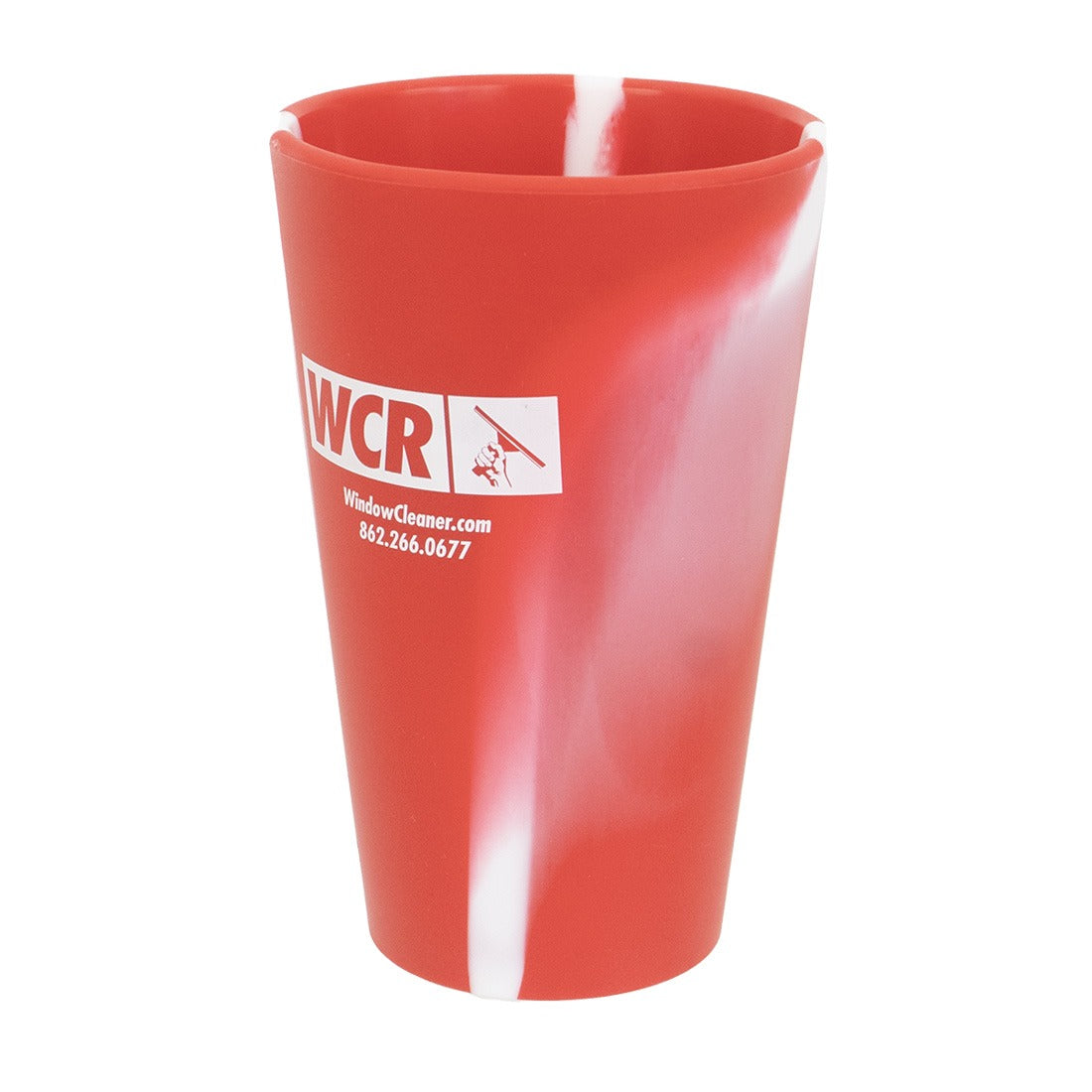 WCR Silicone Cup Red Side View