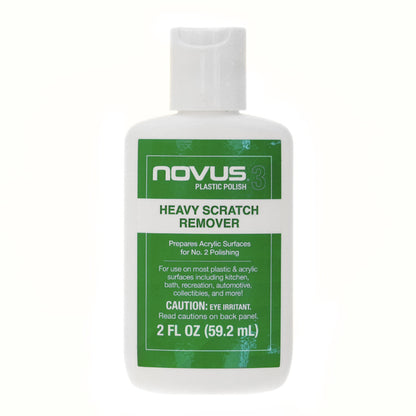 Novus Plastic Polish #3 Heavy Scratch Remover 2 oz - Main View