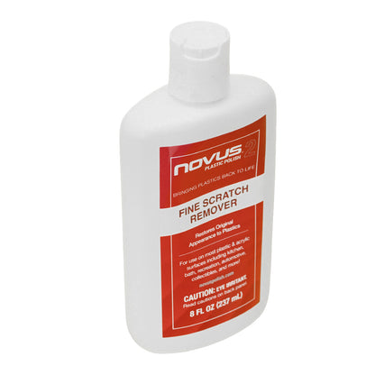 Novus Plastic Polish #2 Fine Scratch Remover 8 oz - 3/4 Facing Left View