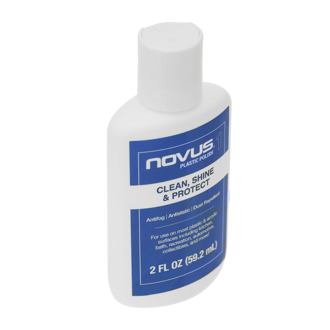 Novus Plastic Polish #1 Clean and Shine Corner View