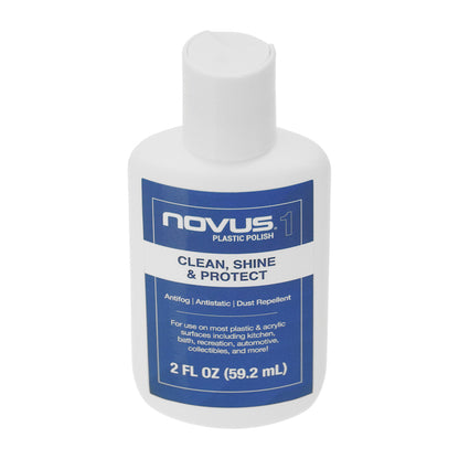 Novus Plastic Polish #1 Clean and Shine Top Angle View